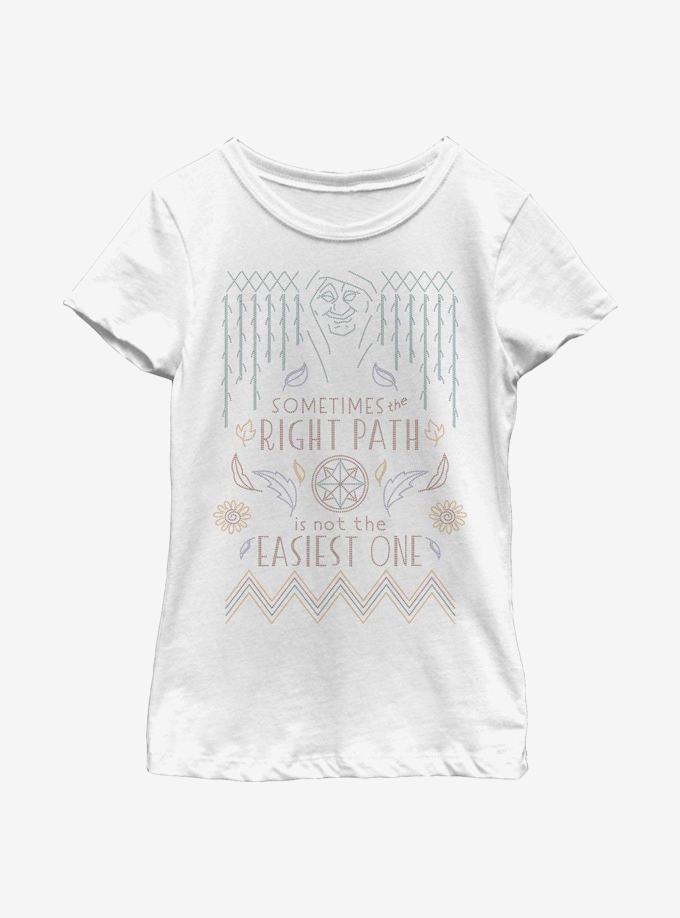 Disney Pocahontas Grandmother Willow Cross Stitch Youth Girls T-Shirt, , hi-res