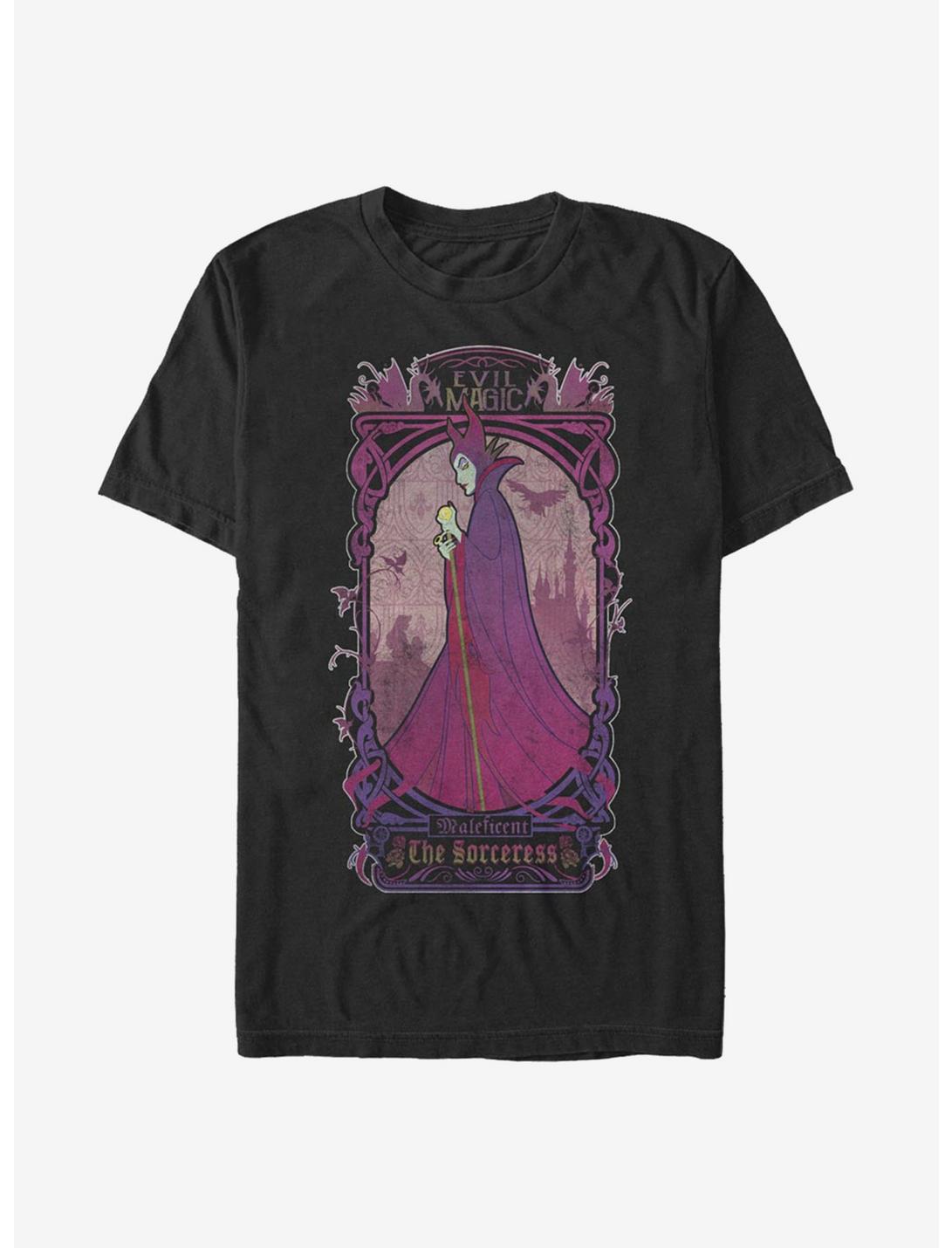 Disney Sleeping Beauty The Sorceress Maleficent T-Shirt, BLACK, hi-res