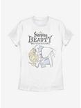Disney Sleeping Beauty Romance Womens T-Shirt, WHITE, hi-res