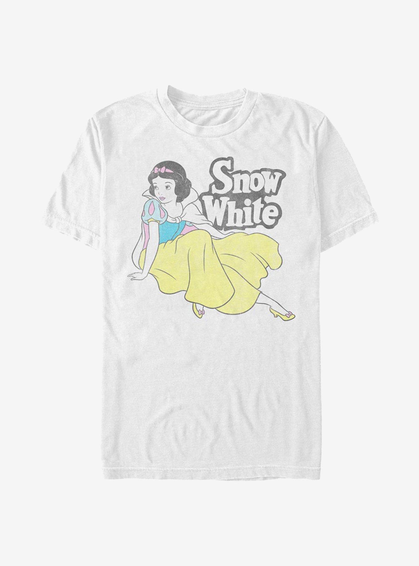 Disney Snow White And The Seven Dwarfs Vintage T-Shirt, WHITE, hi-res