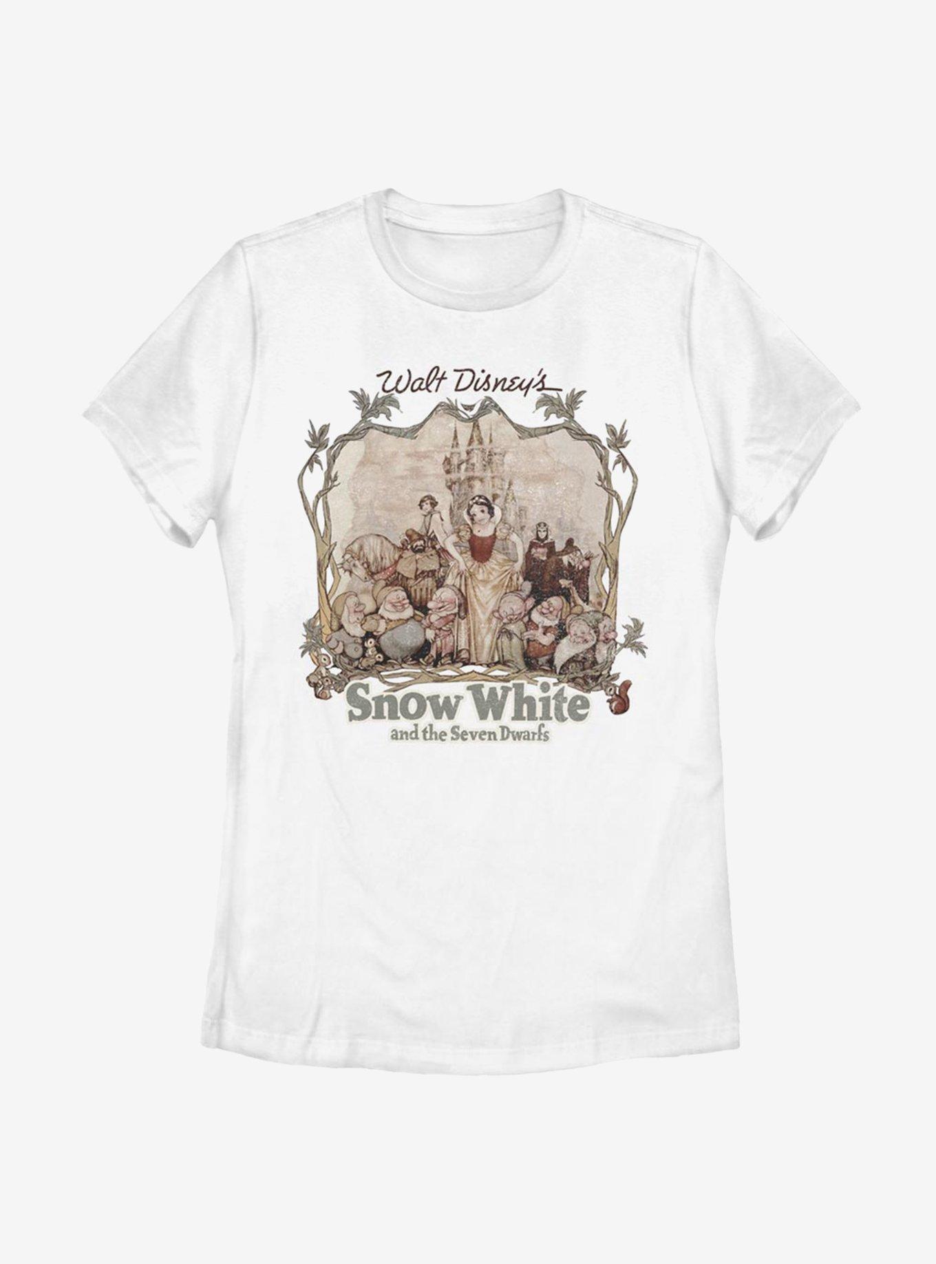 Disney Snow White And The Seven Dwarfs Friends Womens T-Shirt, , hi-res