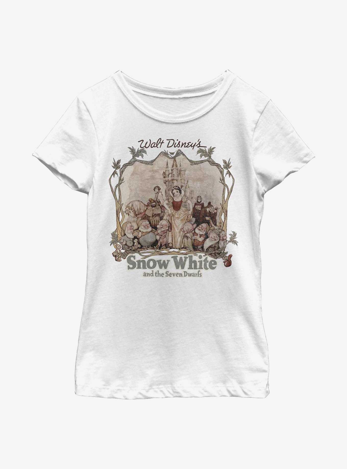 Disney Snow White And The Seven Dwarfs Friends Youth Girls T-Shirt, , hi-res
