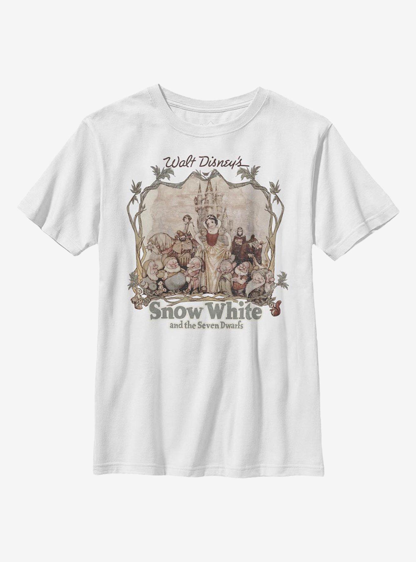 Disney Snow White And The Seven Dwarfs Friends Youth T-Shirt, , hi-res