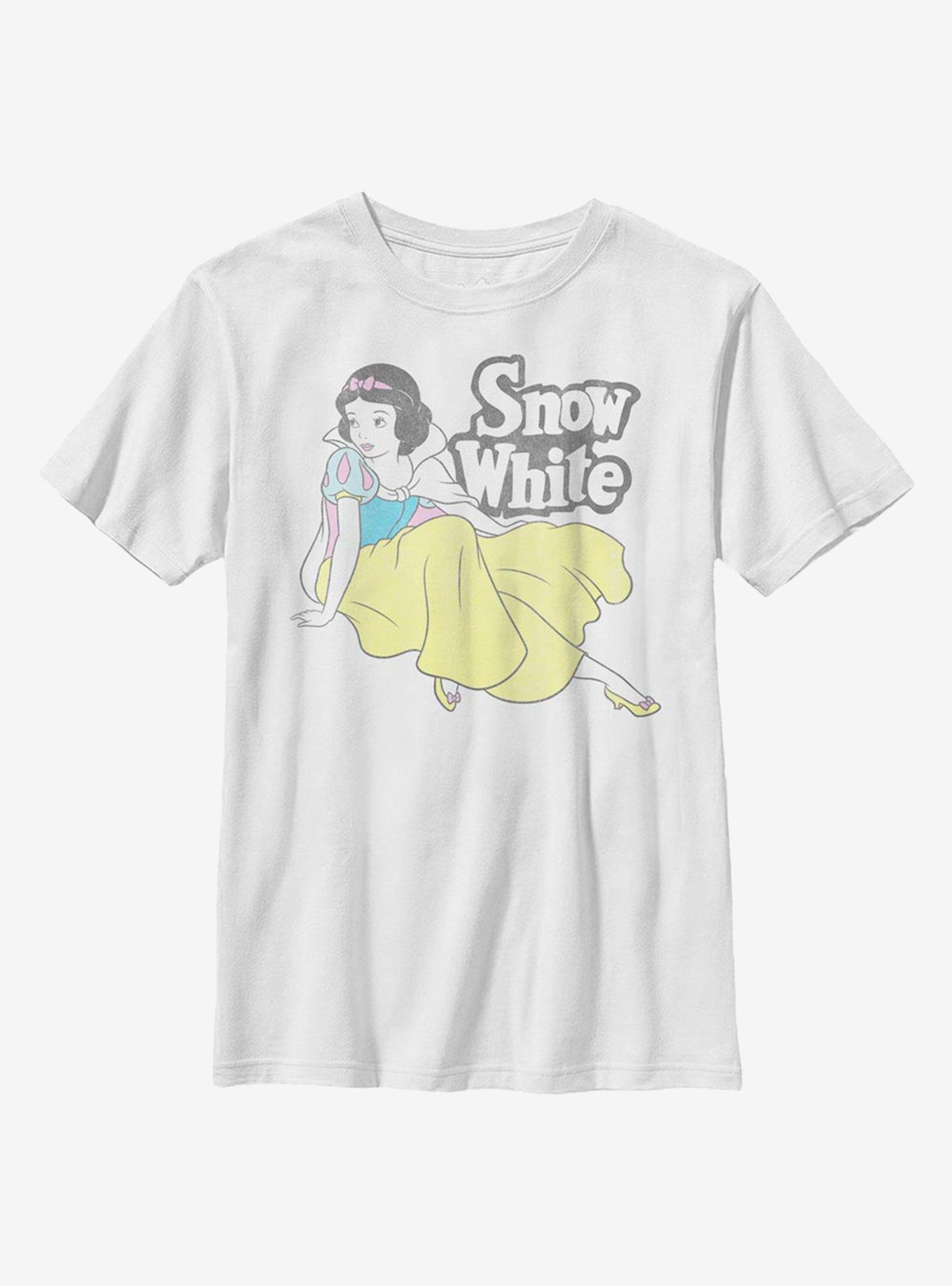 Disney Snow White And The Seven Dwarfs Vintage Youth T-Shirt, , hi-res