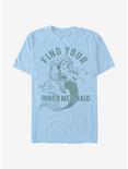 Disney The Little Mermaid Inner Mermaid T-Shirt, LT BLUE, hi-res