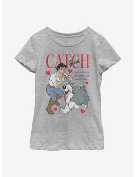 Disney The Little Mermaid Great Catch Youth Girls T-Shirt, , hi-res