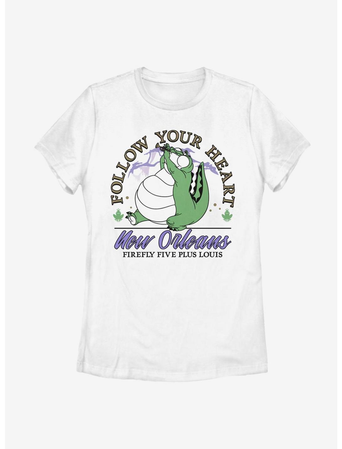 Disney The Princess And The Frog Firefly Five Womens T-Shirt, WHITE, hi-res