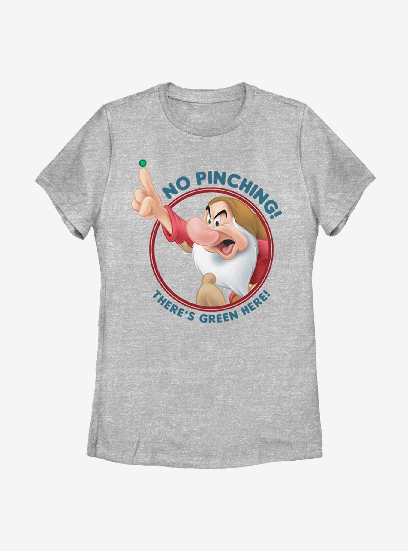 Disney Snow White And The Seven Dwarfs No Pinching Grumpy Womens T-Shirt, , hi-res