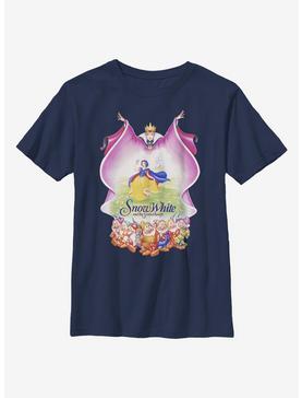 Disney Snow White And The Seven Dwarfs Classic Snow White Youth T-Shirt, NAVY, hi-res