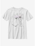 Disney Snow White And The Seven Dwarfs Heigh-Ho Youth T-Shirt, WHITE, hi-res