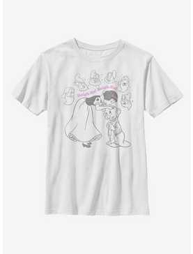 Disney Snow White And The Seven Dwarfs Heigh-Ho Youth T-Shirt, , hi-res