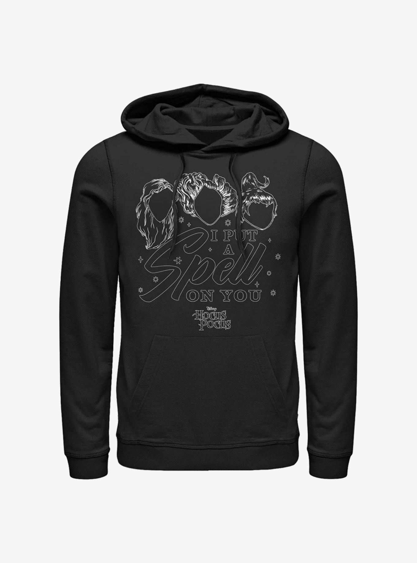 Disney Hocus Pocus Hair SilhouetteSpell Hoodie, , hi-res