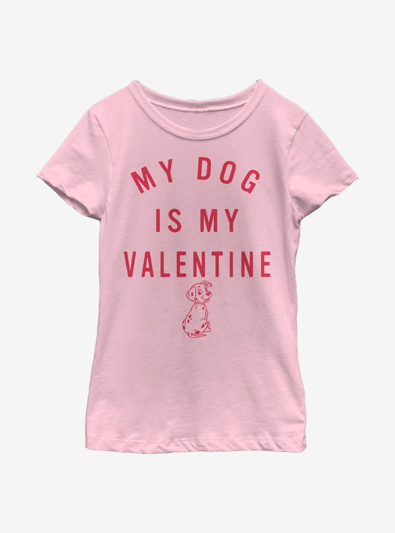 Disney 101 Dalmatians Valentine Pup Youth Girls T-Shirt, , hi-res