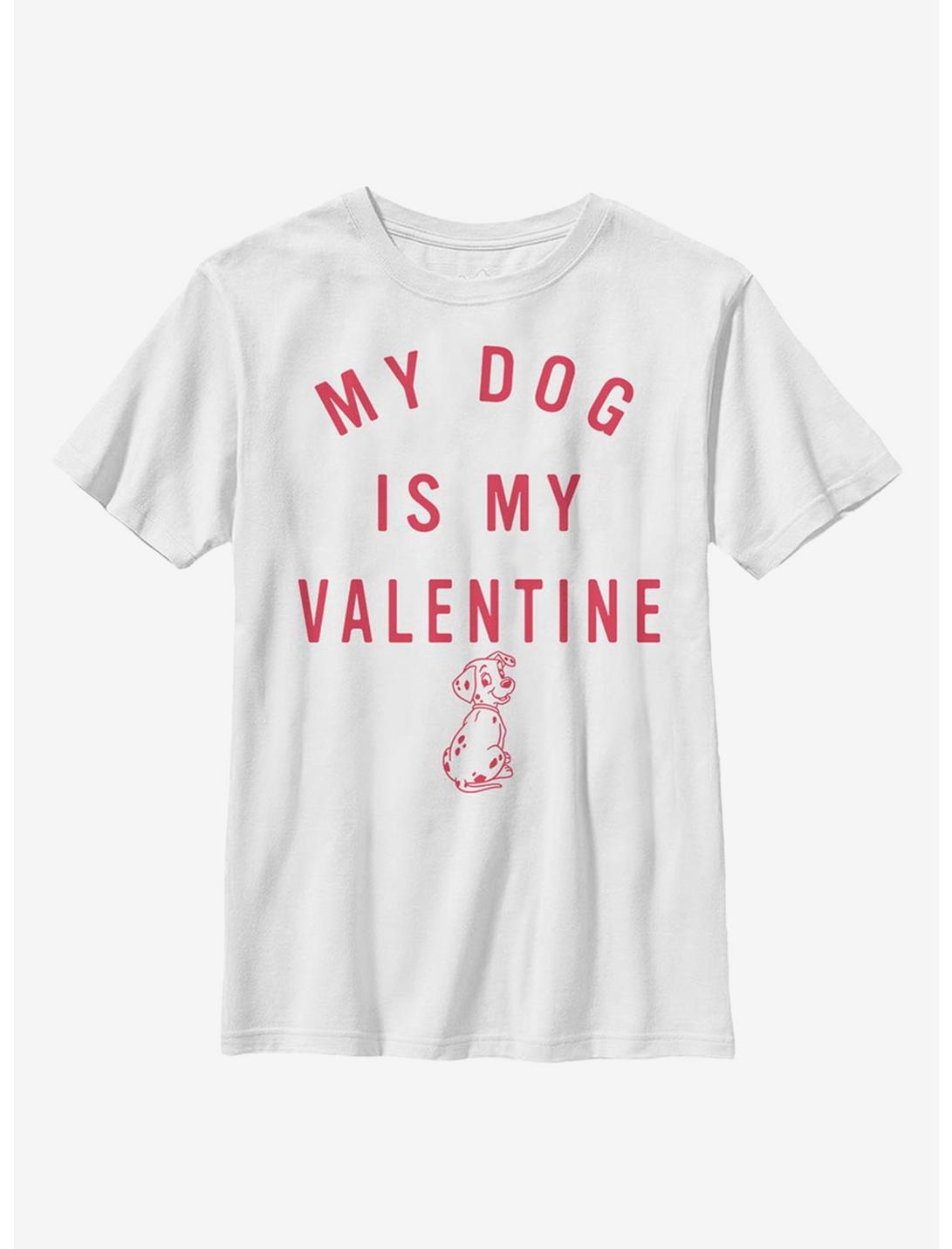 Disney 101 Dalmatians Valentine Pup Youth T-Shirt, WHITE, hi-res