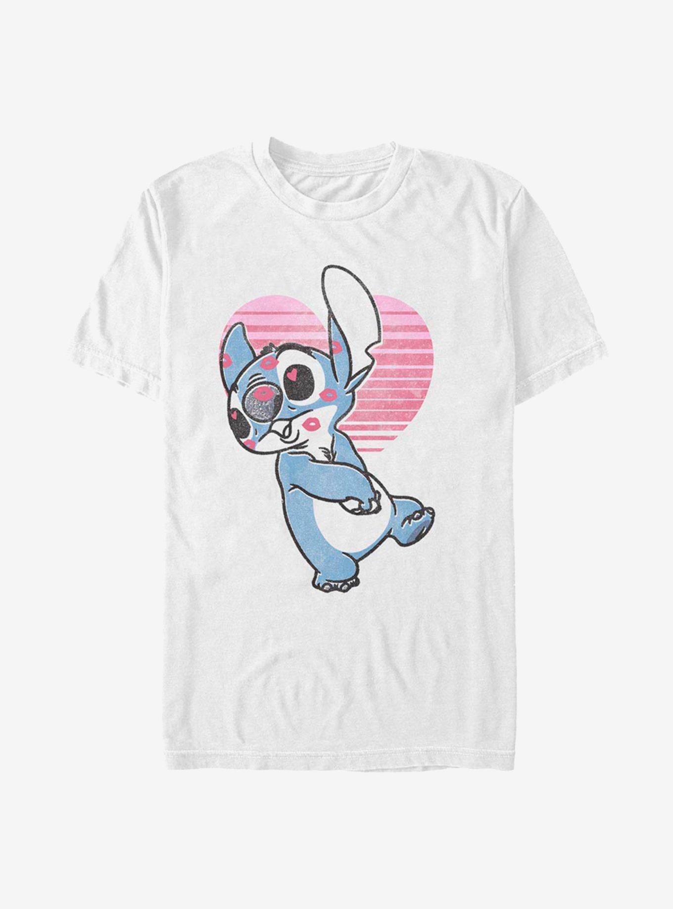Disney Lilo And Stitch Kissy Faced T-Shirt, , hi-res