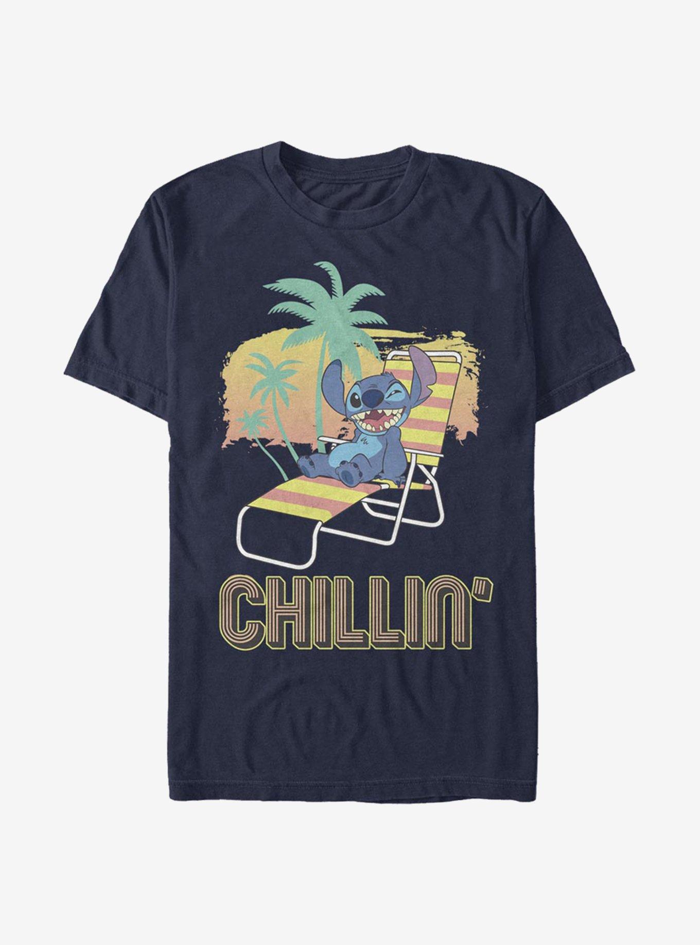 Disney Lilo And Stitch Chillin' T-Shirt, , hi-res