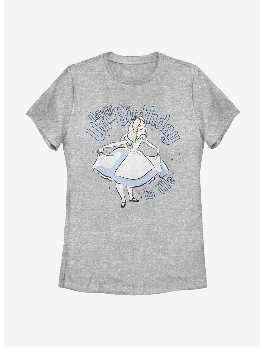 Disney Alice In Wonderland Alice Unbirthday Womens T-Shirt, ATH HTR, hi-res