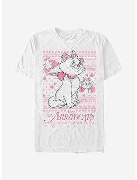 Disney Aristocats Marie Holiday Sweater Pattern T-Shirt, , hi-res