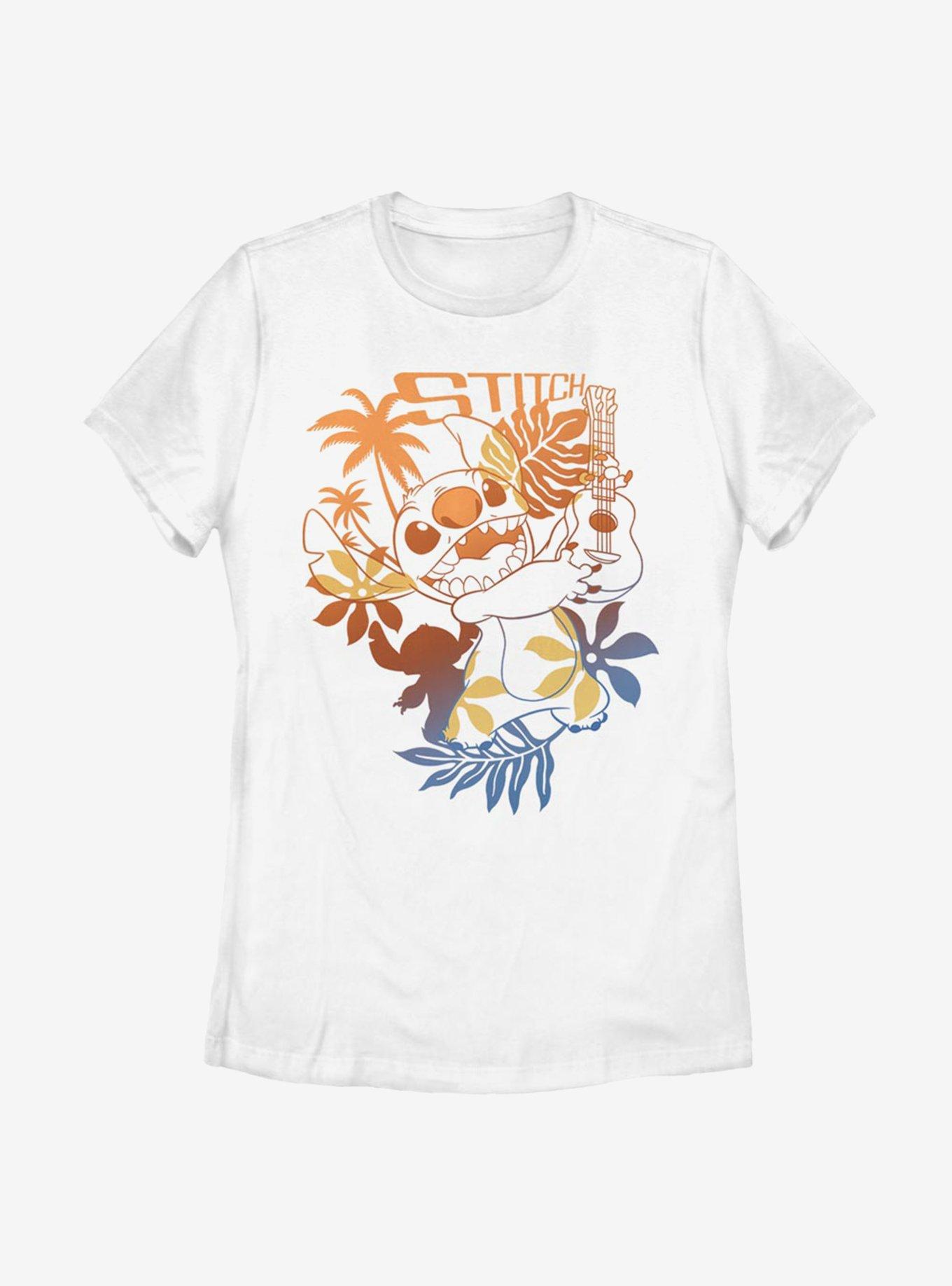 Disney Lilo And Stitch Aloha Stitch Womens T-Shirt, , hi-res