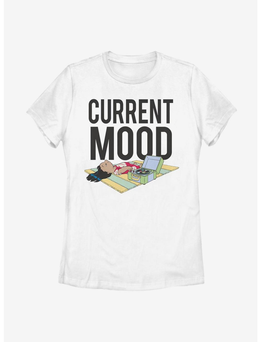 Disney Lilo And Stitch Current Mood Lilo Womens T-Shirt, WHITE, hi-res