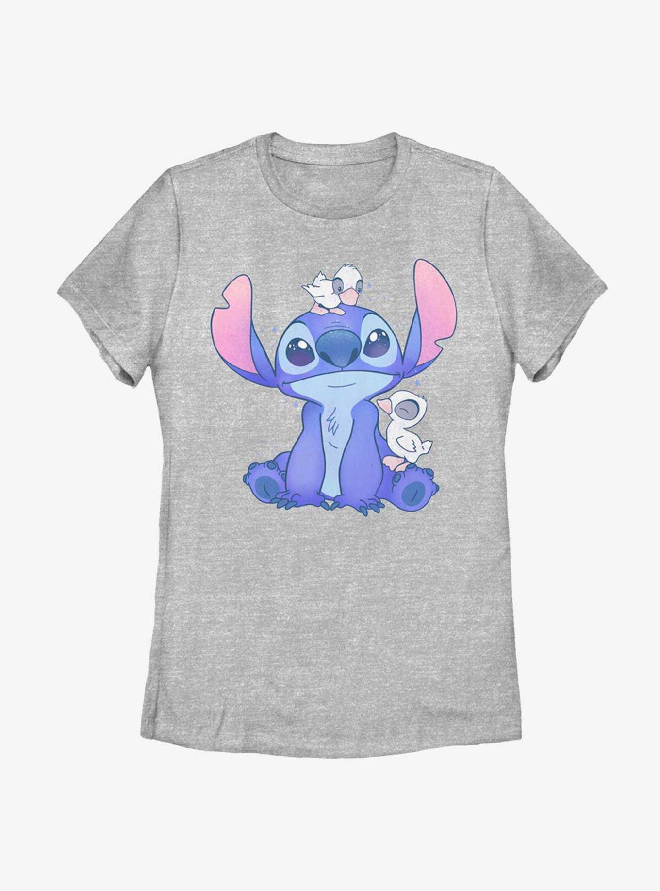 Disney Lilo And Stitch Cute Ducks Womens T-Shirt, , hi-res
