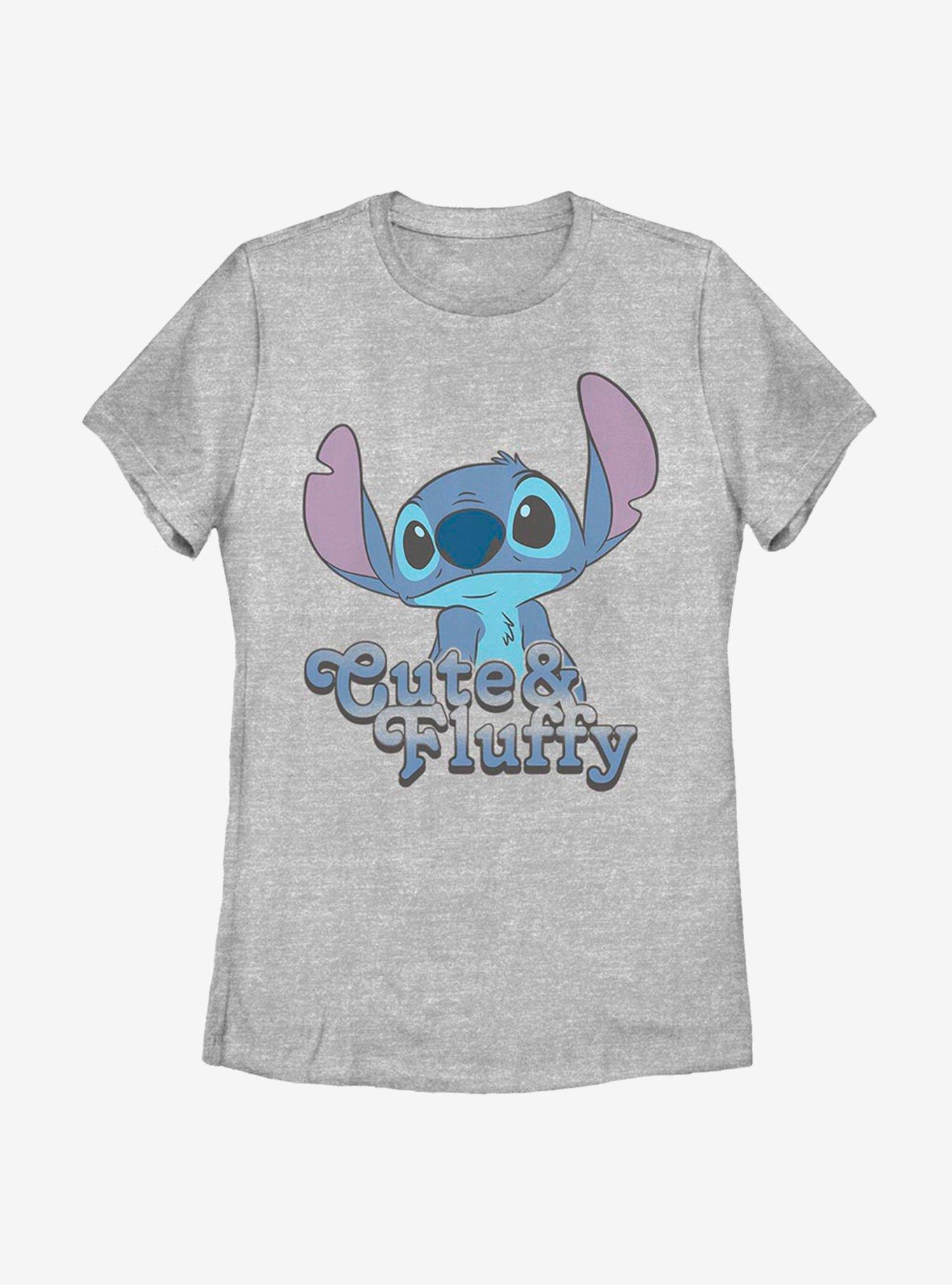 Disney Lilo And Stitch Fluffy Stitch Womens T-Shirt, , hi-res