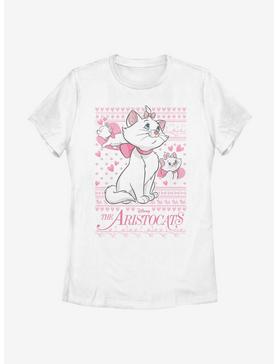 Disney Aristocats Marie Holiday Sweater Pattern Womens T-Shirt, , hi-res