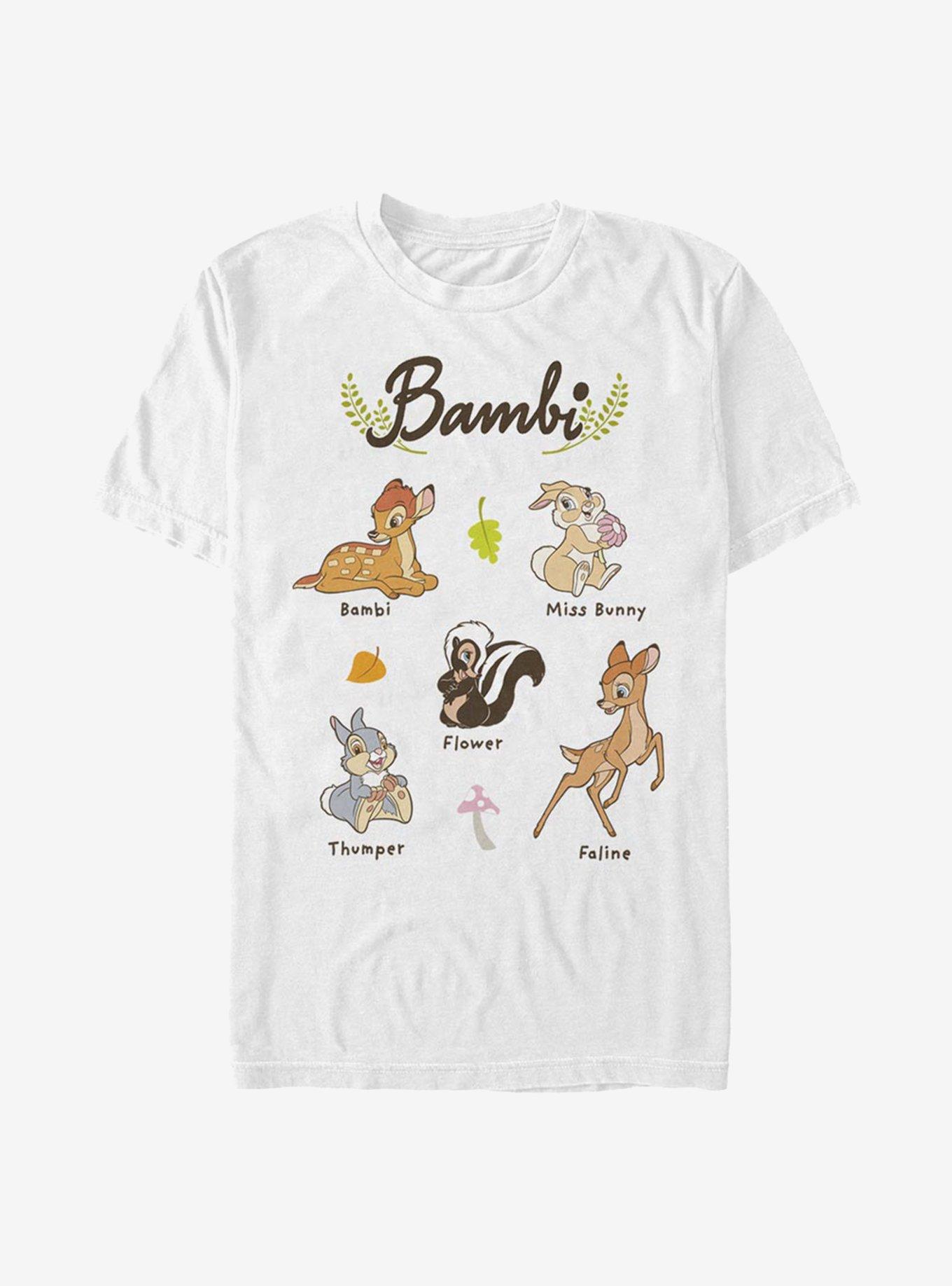 Disney Bambi Textbook T-Shirt, , hi-res