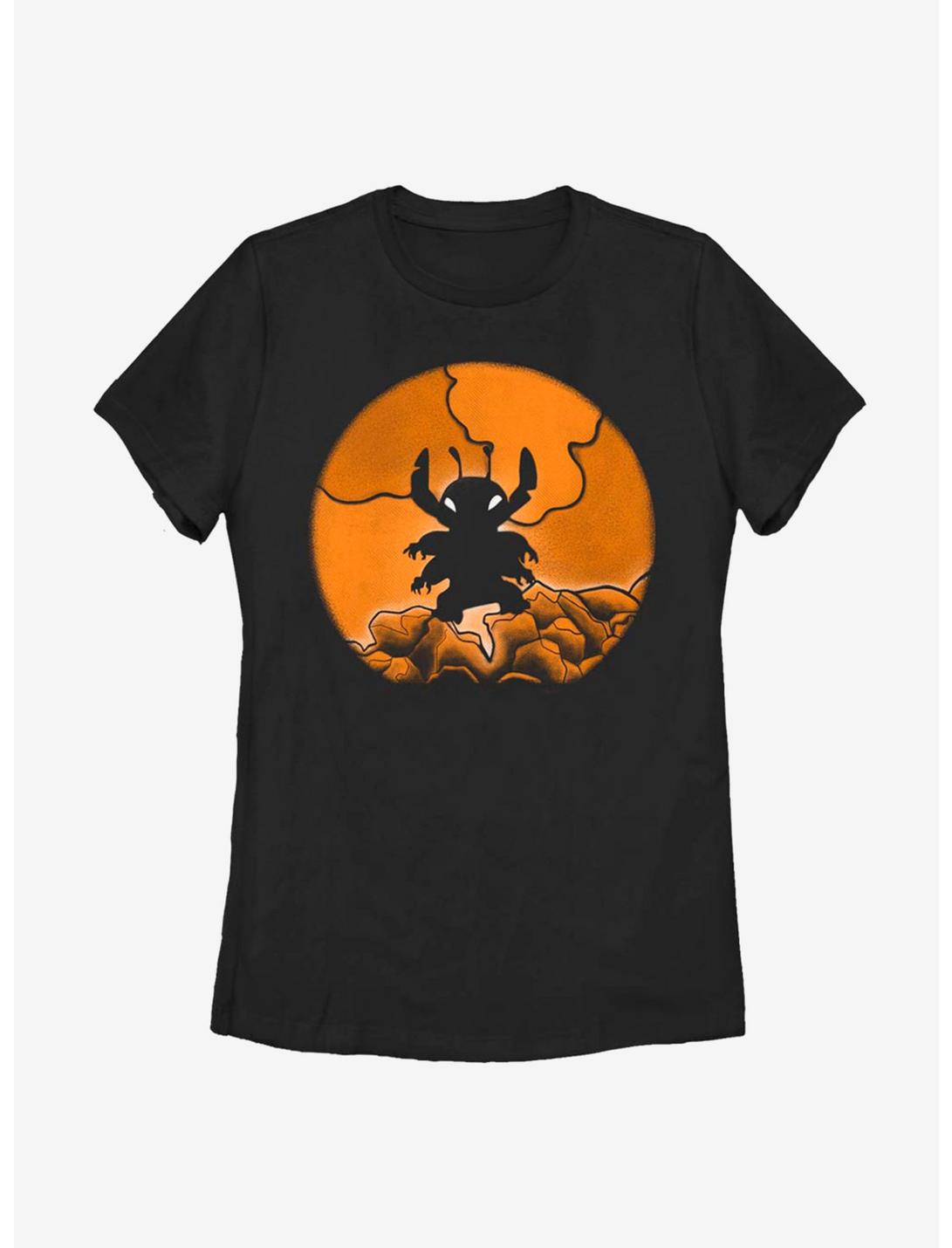Disney Lilo And Stitch Spooky 626 Womens T-Shirt, BLACK, hi-res
