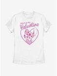Disney Lilo And Stitch Valentine Womens T-Shirt, WHITE, hi-res