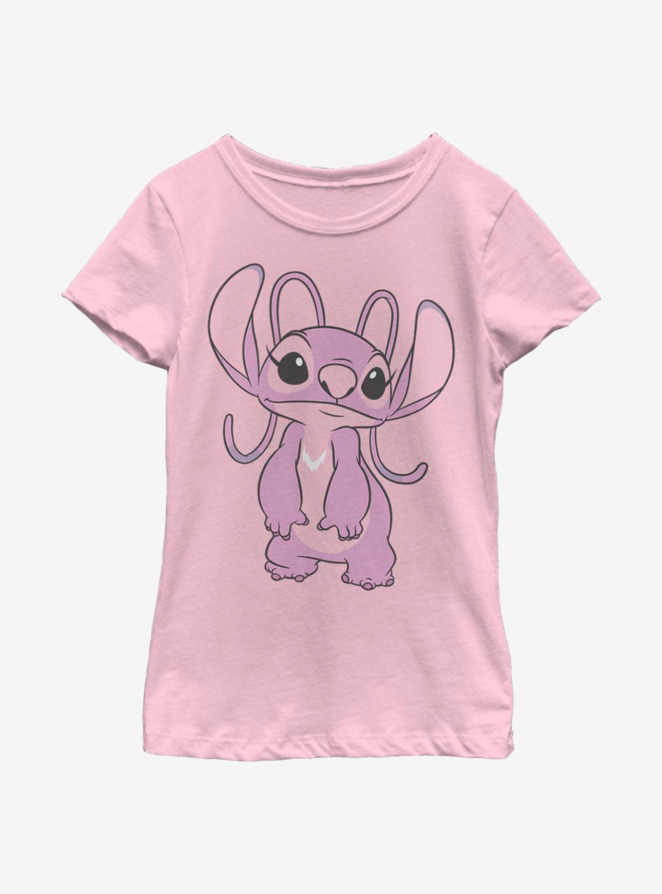 Disney Lilo And Stitch Big Angel Youth Girls T-Shirt, , hi-res