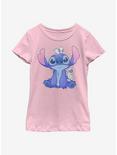 Disney Lilo And Stitch Cute Ducks Youth Girls T-Shirt, PINK, hi-res