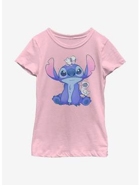 Disney Lilo And Stitch Cute Ducks Youth Girls T-Shirt, , hi-res