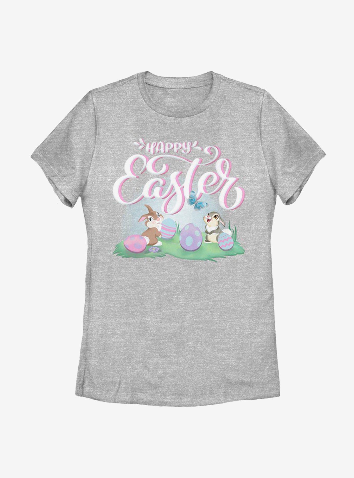 Disney Bambi Easter Thumper Womens T-Shirt, ATH HTR, hi-res