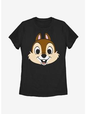Disney Chip And Dale Chip Big Face Womens T-Shirt, , hi-res