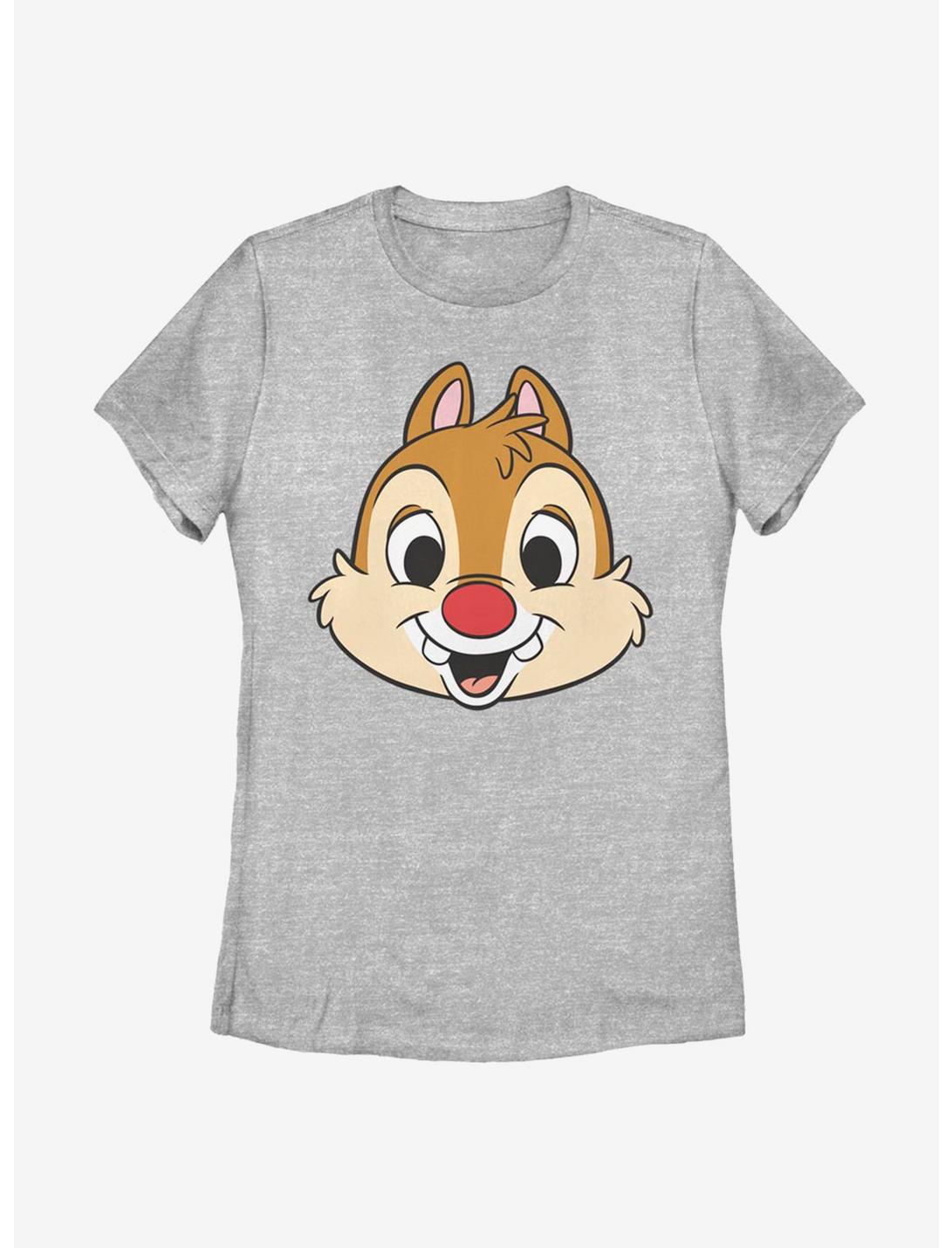 Disney Chip And Dale Dale Big Face Womens T-Shirt, ATH HTR, hi-res