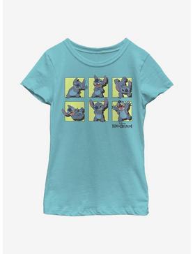 Disney Lilo And Stitch Poses Youth Girls T-Shirt, , hi-res