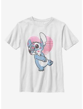 Disney Lilo And Stitch Kissy Faced Youth T-Shirt, , hi-res