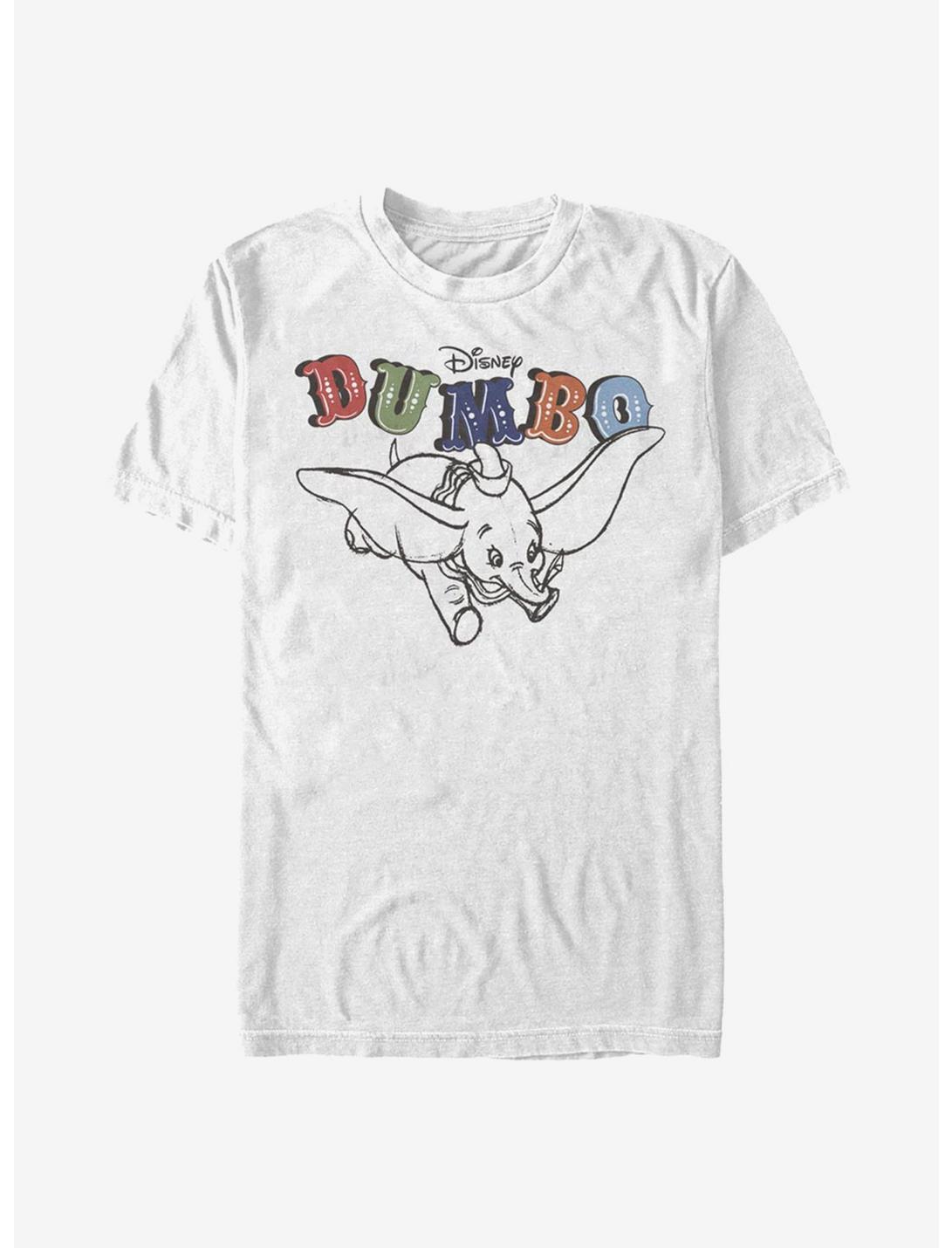 Disney Dumbo Flying Circus T-Shirt, WHITE, hi-res