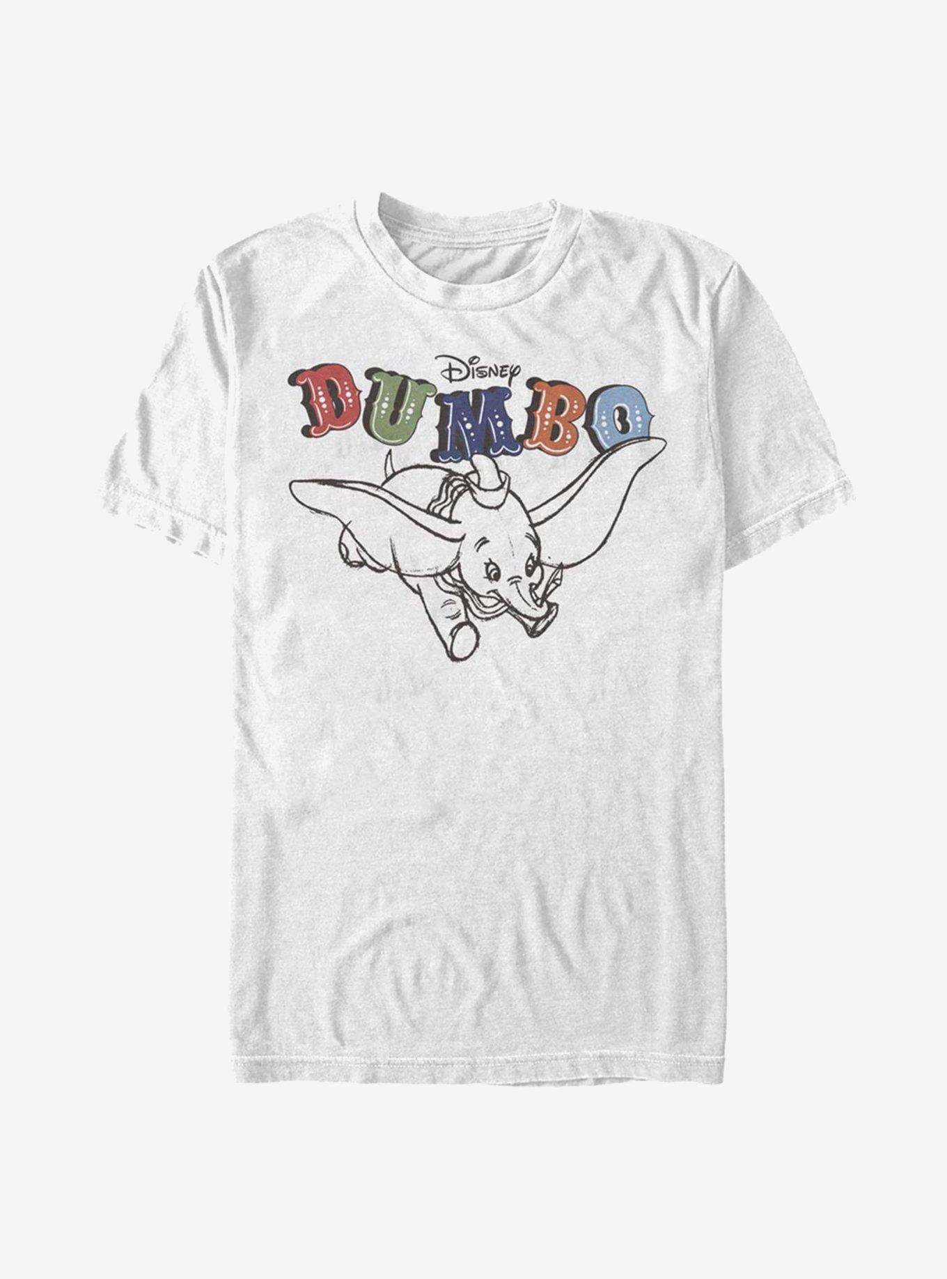 Disney Dumbo Flying Circus T-Shirt, WHITE, hi-res
