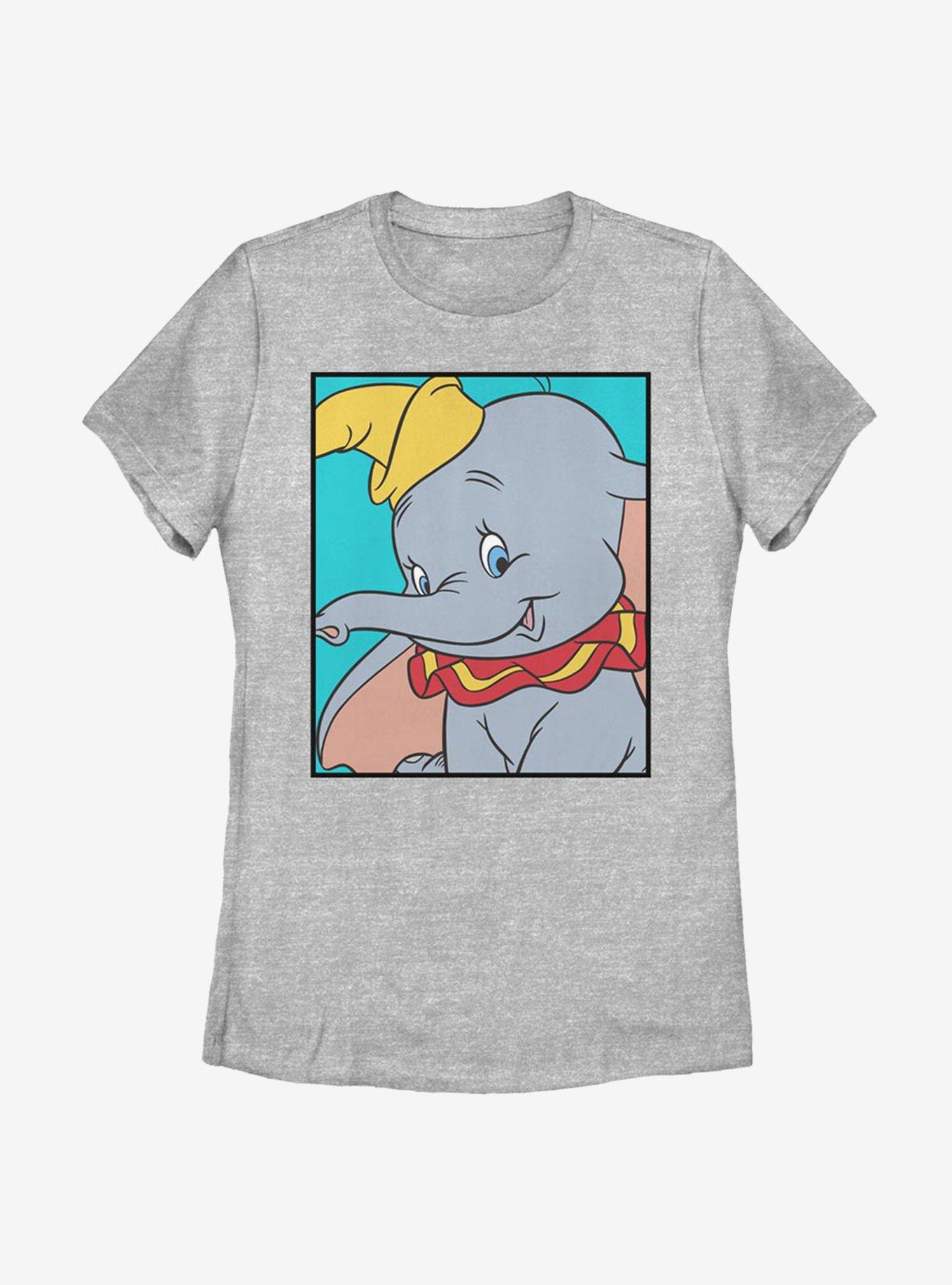 Disney Dumbo Big Dumbo Box Womens T-Shirt, ATH HTR, hi-res
