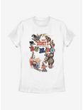 Disney Dumbo Theatrical Poster Womens T-Shirt, WHITE, hi-res