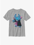 Disney Lilo And Stitch Vampire Stitch Youth T-Shirt, ATH HTR, hi-res