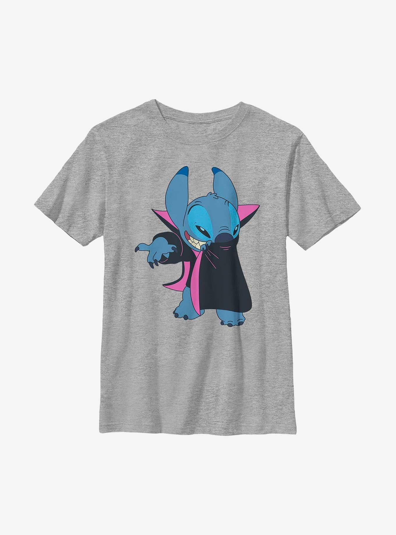Disney Lilo And Stitch Vampire Stitch Youth T-Shirt, ATH HTR, hi-res