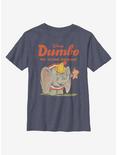 Disney Dumbo Classic Art Youth T-Shirt, NAVY HTR, hi-res