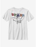 Disney Dumbo Flying Circus Youth T-Shirt, WHITE, hi-res