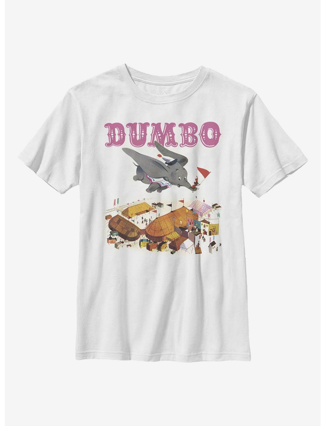 Disney Dumbo Storybook Dumbo Youth T-Shirt, WHITE, hi-res