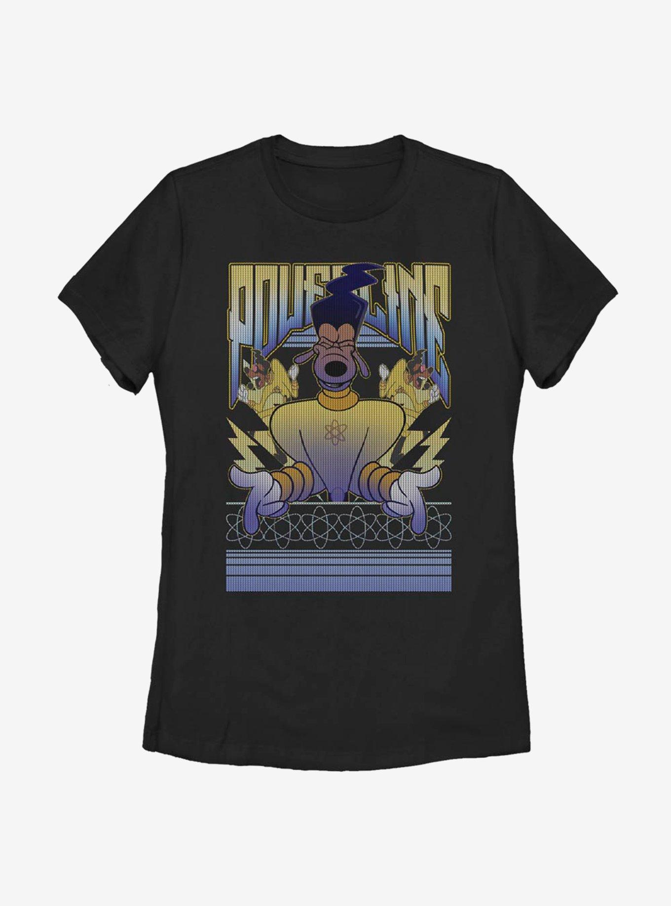 Disney A Goofy Movie Powerline Sweater Pattern Womens T-Shirt