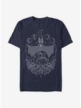 Disney Sleeping Beauty Maleficent Geo Line T-Shirt, NAVY, hi-res
