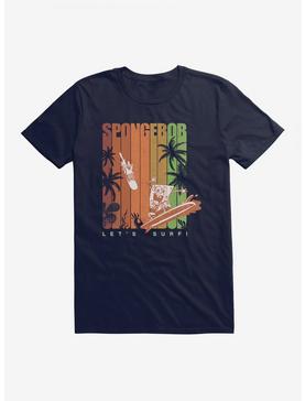 SpongeBob SquarePants Lets Surf T-Shirt, NAVY, hi-res